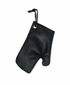 Dutchdeluxes Classic Oven Glove In Classic Black Cookware