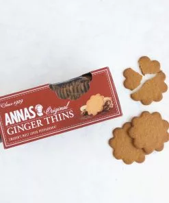 Annas Pepparkakor Original Ginger Thins 150g Ingredients