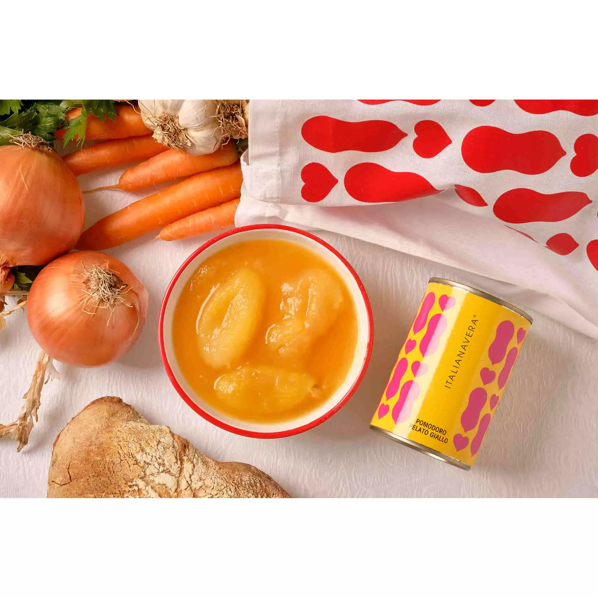 Italianavera Yellow Peeled Tomatoes 400g 4 Italianavera Yellow Peeled Tomatoes 400g