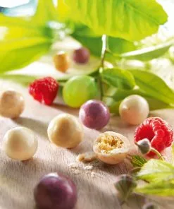 Francois Doucet White Choc Raspberry Crunch 200g Ingredients