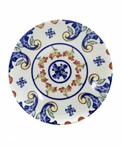 Viejovalle Alba Stoneware Shallow Serving Bowl 22cm Tableware