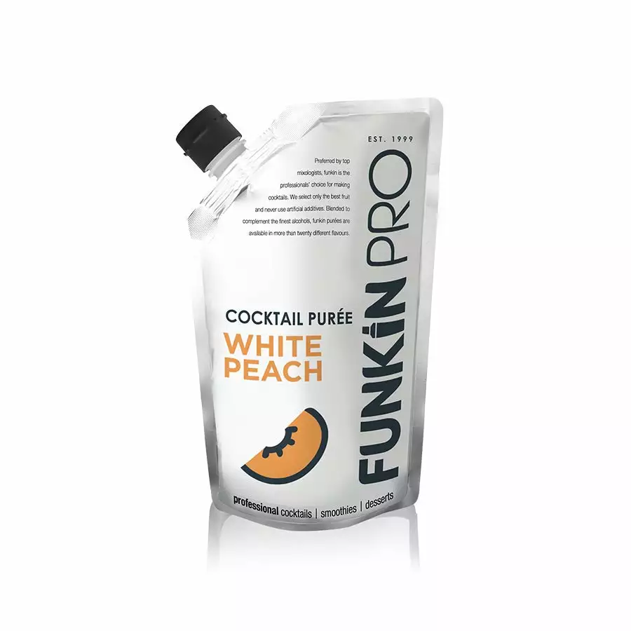 Funkin White Peach Puree 1kg Drinks 3 Funkin White Peach Puree 1kg Drinks