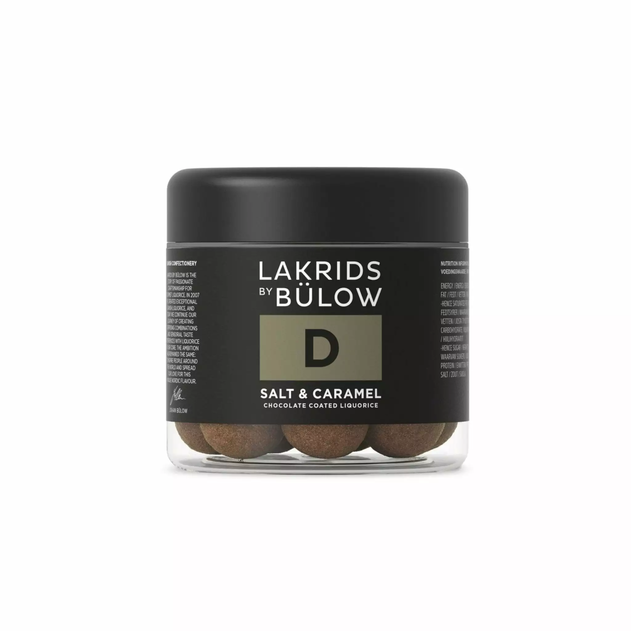 Ingredients Lakrids Liquorice D - Salt Caramel Chocolate Liquorice 125g 3 Ingredients Lakrids Liquorice D - Salt Caramel Chocolate Liquorice 125g