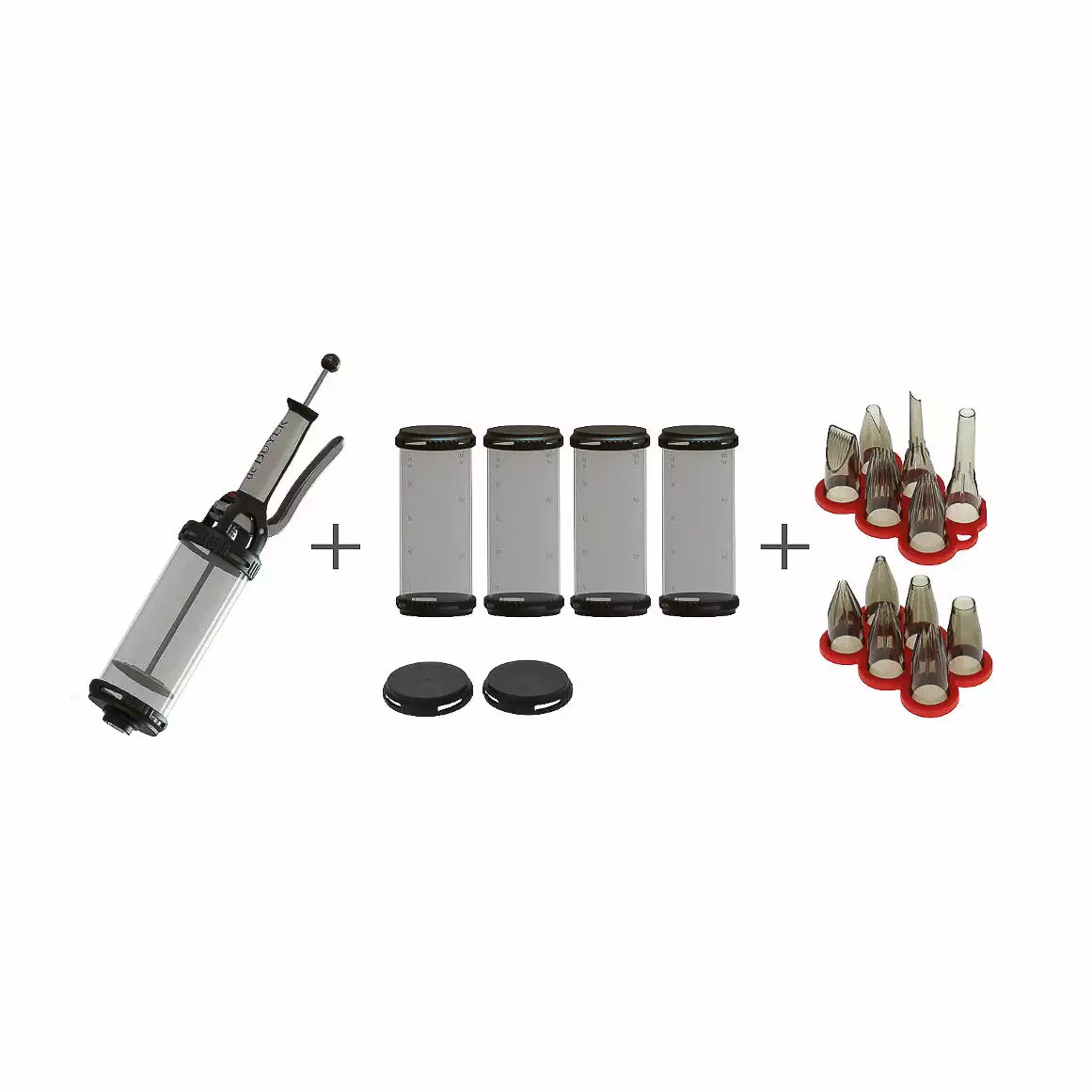 De Buyer 'Le Tube' Pro Pastry Syringe 4 De Buyer 'Le Tube' Pro Pastry Syringe