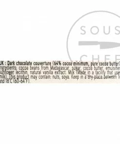 Valrhona Manjari 64% Dark Chocolate Chips 250g