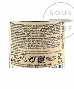 Valrhona Etnao Guanaja Chocolate Cores 180g Ingredients