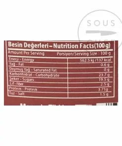 Burcu Turkish Hot Pepper Paste - Biber Salcasi 600g