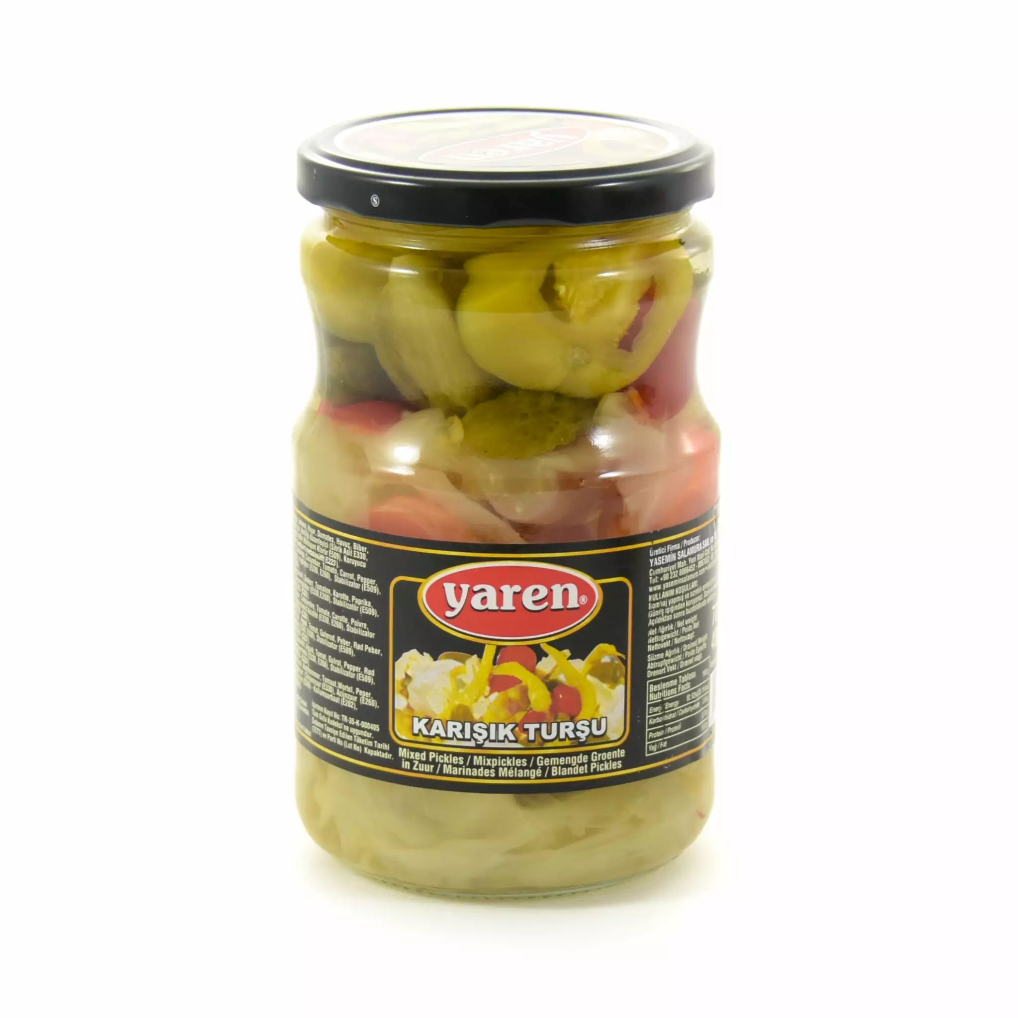 Yaren Turkish Mixed Pickles 700g 3 Yaren Turkish Mixed Pickles 700g