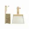 Andree Jardin Natural Fibre & Beech Hand Brush & Dustpan - White