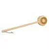 Andree Jardin Long Handled Back Brush - Waxed Beech Wood & Hog Bristle
