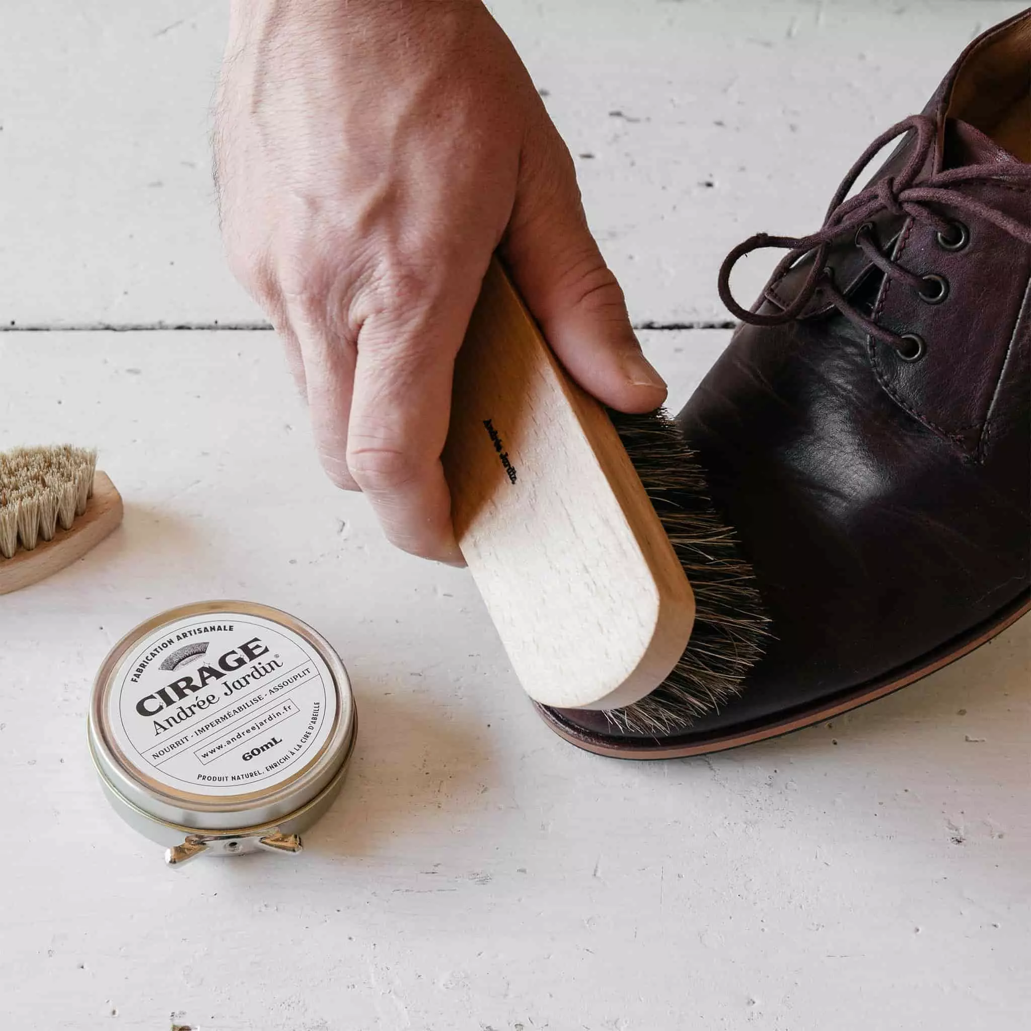 Andree Jardin Beeswax Colourless Shoe Polish 4 Andree Jardin Beeswax Colourless Shoe Polish