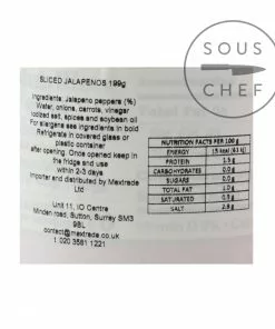 La Costena Sliced Green Jalapeno Peppers 199g