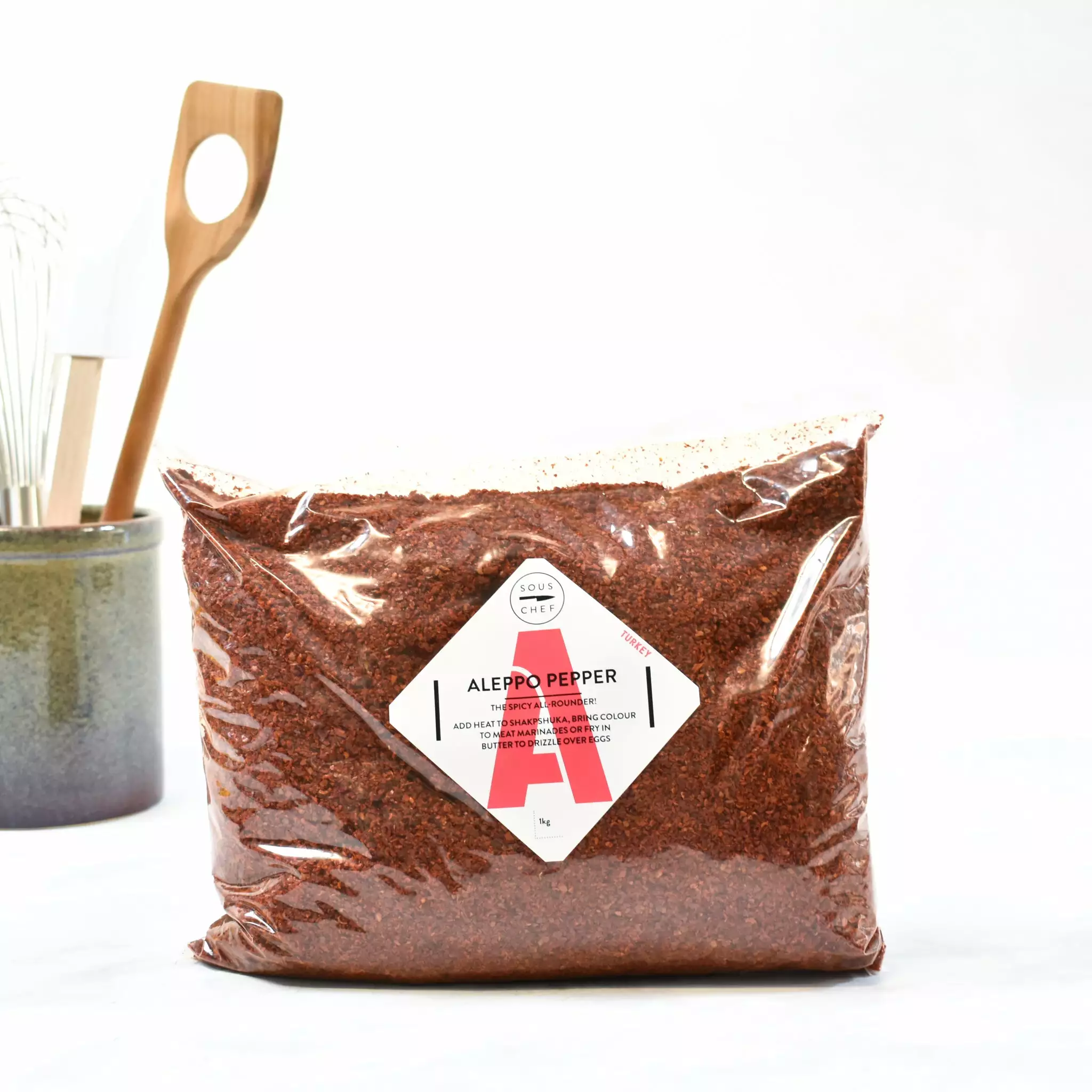 Sous Chef Ingredients Aleppo Pepper - Pul Biber 1kg 6 Sous Chef Ingredients Aleppo Pepper - Pul Biber 1kg