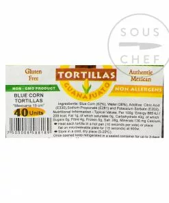 Guanajuato Blue Corn Tortilla