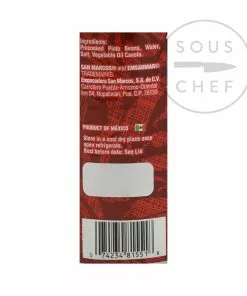 Ingredients San Marcos Frijoles Refritos Bayos Refried Beans 430g 7 Ingredients San Marcos Frijoles Refritos Bayos Refried Beans 430g