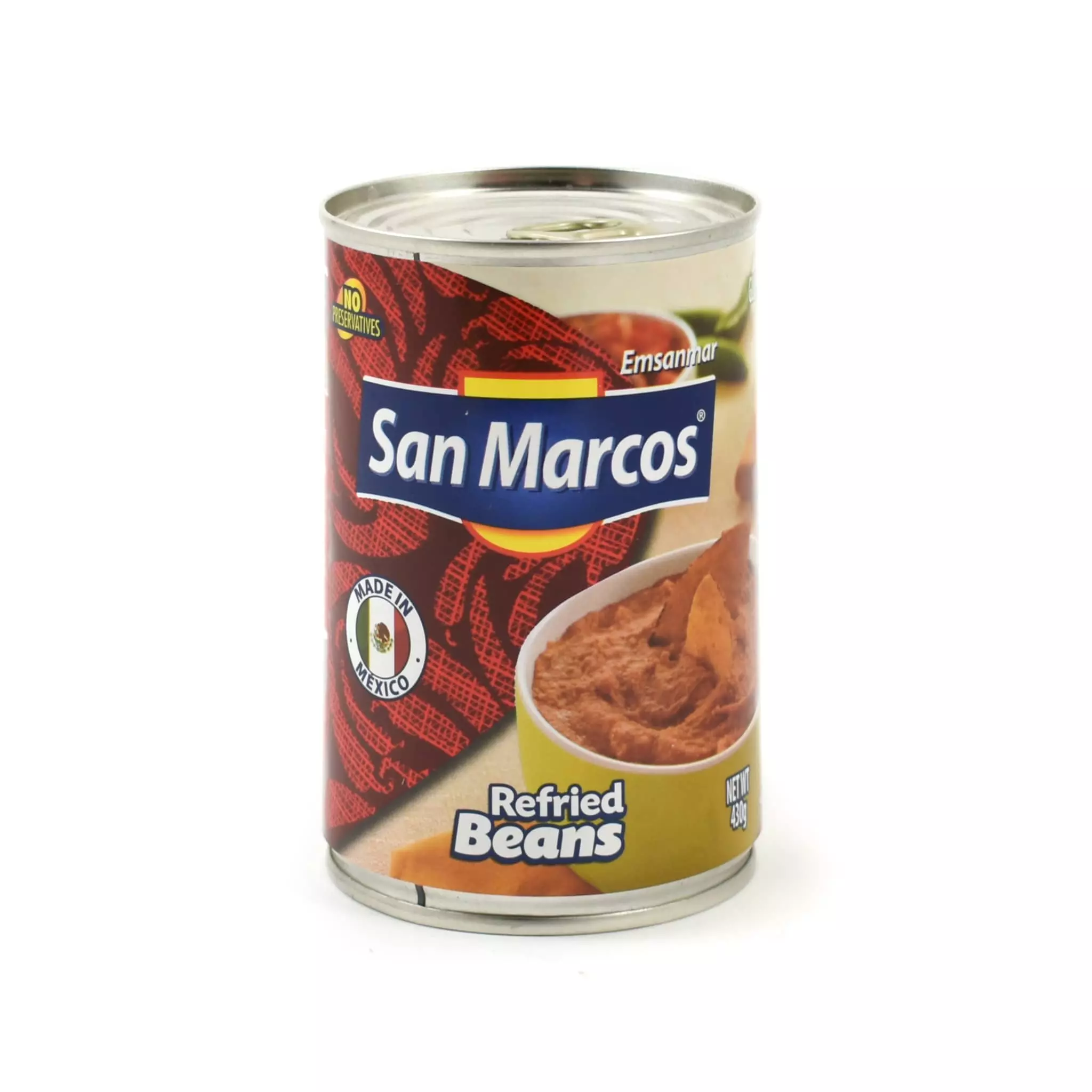 Ingredients San Marcos Frijoles Refritos Bayos Refried Beans 430g 3 Ingredients San Marcos Frijoles Refritos Bayos Refried Beans 430g