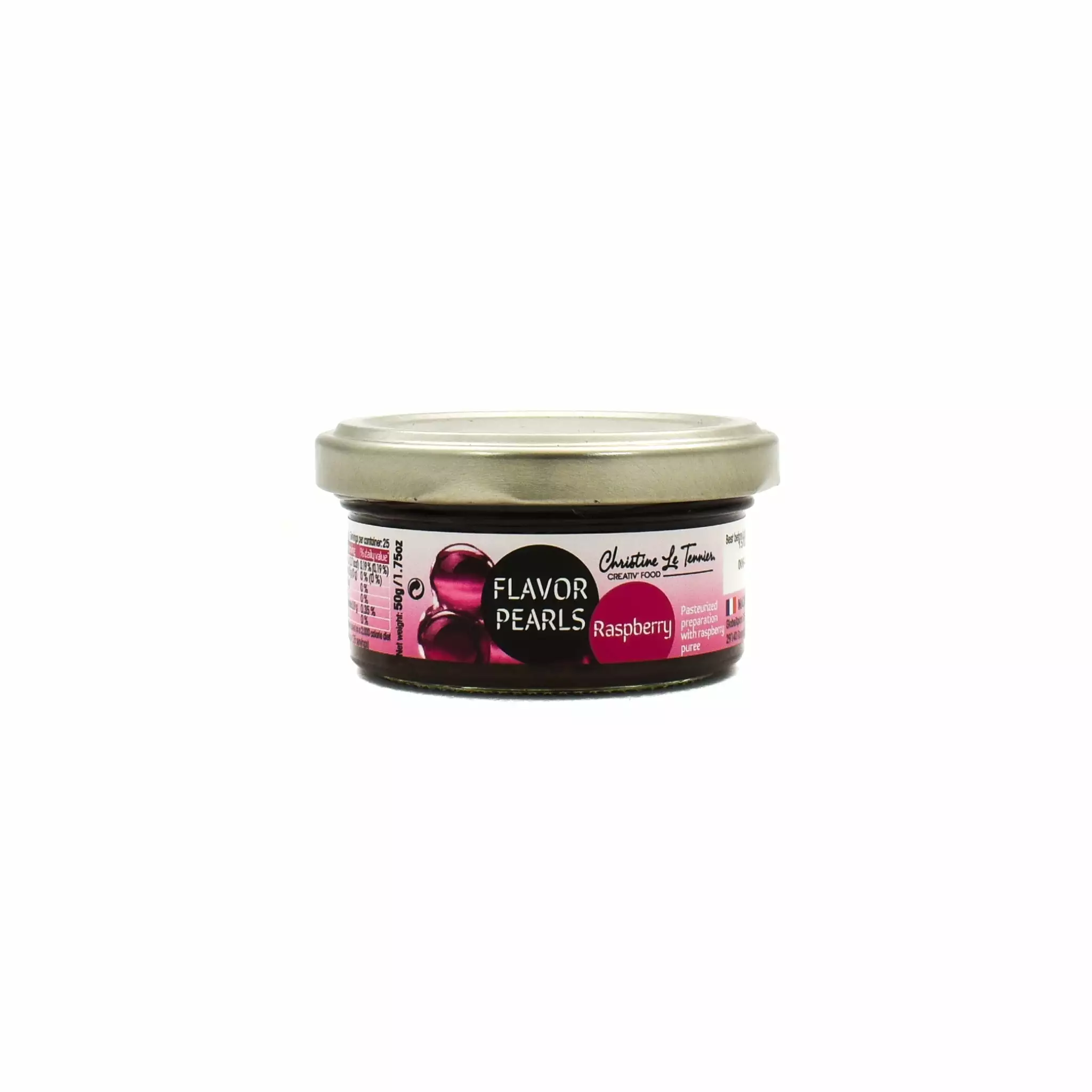 Christine Le Tennier Raspberry Flavour Pearls Ingredients 4 Christine Le Tennier Raspberry Flavour Pearls Ingredients
