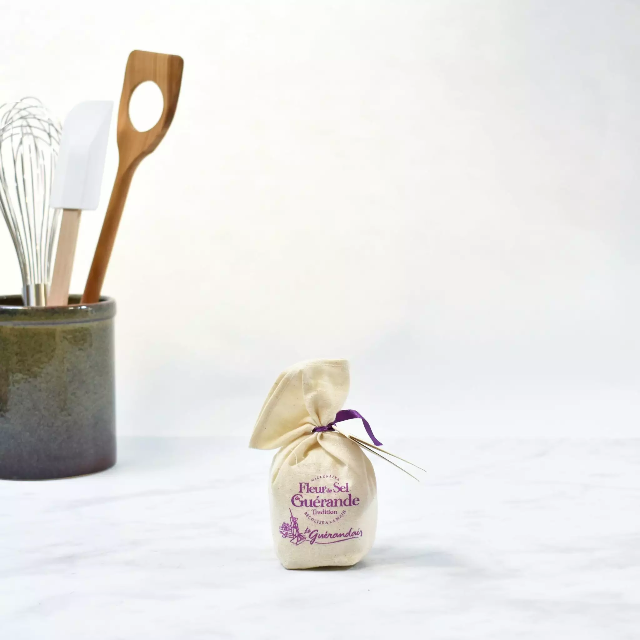 Nicolas Alziari Fleur De Sel De Guerande In Cloth Bag 125g 4 Nicolas Alziari Fleur De Sel De Guerande In Cloth Bag 125g