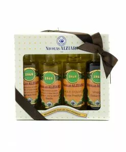 Nicolas Alziari Ingredients Alziari Mini Olive Oil & Vinegar Sampler 4 X 25ml