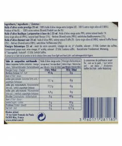 Nicolas Alziari Ingredients Alziari Mini Olive Oil & Vinegar Sampler 4 X 25ml