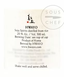 Hwayo Soju 500ml Ingredients
