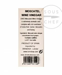 Unio Moscatel Vinegar 500ml 7 Unio Moscatel Vinegar 500ml