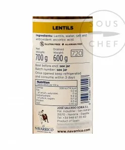 Navarrico Lentejas - Brown Lentils 700g
