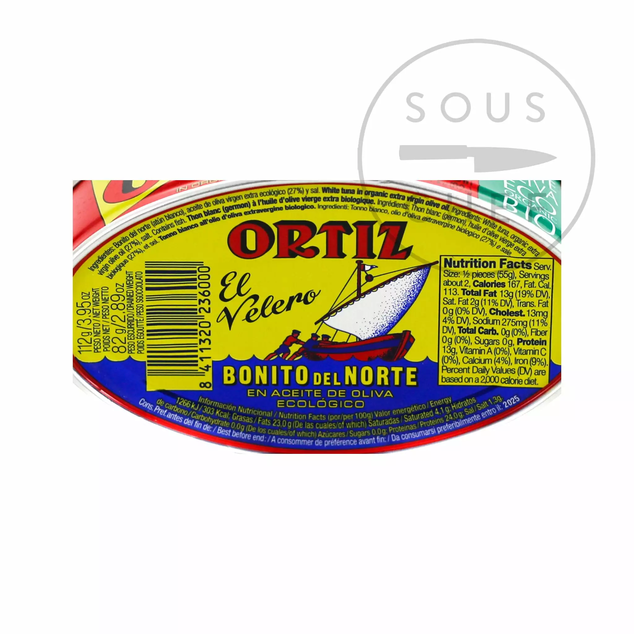Ortiz Bonito Tuna Fillets In Organic Extra Virgin Olive Oil 112g 4 Ortiz Bonito Tuna Fillets In Organic Extra Virgin Olive Oil 112g