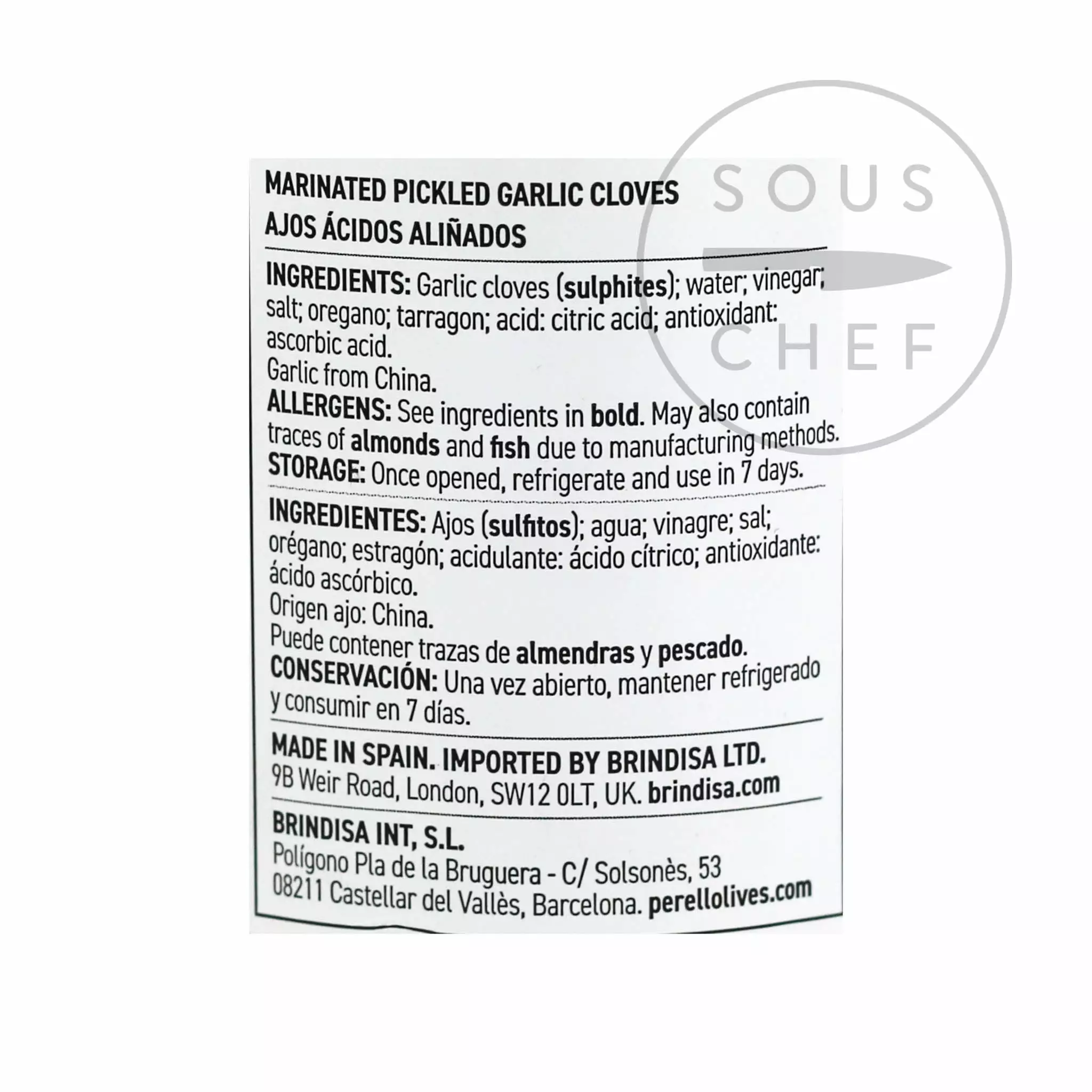 Savoury Snacks & Crackers Perello Pickled Garlic 235g 4 Savoury Snacks & Crackers Perello Pickled Garlic 235g