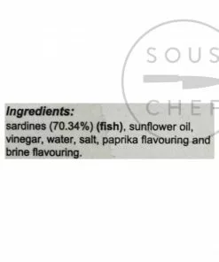 Conservas Catrineta Catrineta Sardines In Escabeche 81g Ingredients
