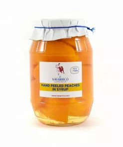Ingredients Navarrico Hand-Peeled Peach Halves In Syrup 950g