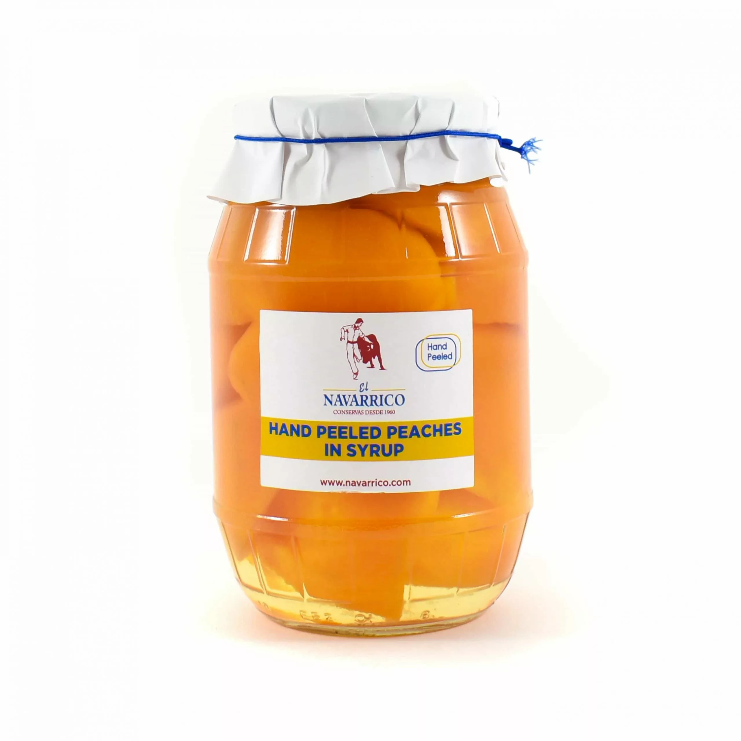 Ingredients Navarrico Hand-Peeled Peach Halves In Syrup 950g 3 Ingredients Navarrico Hand-Peeled Peach Halves In Syrup 950g