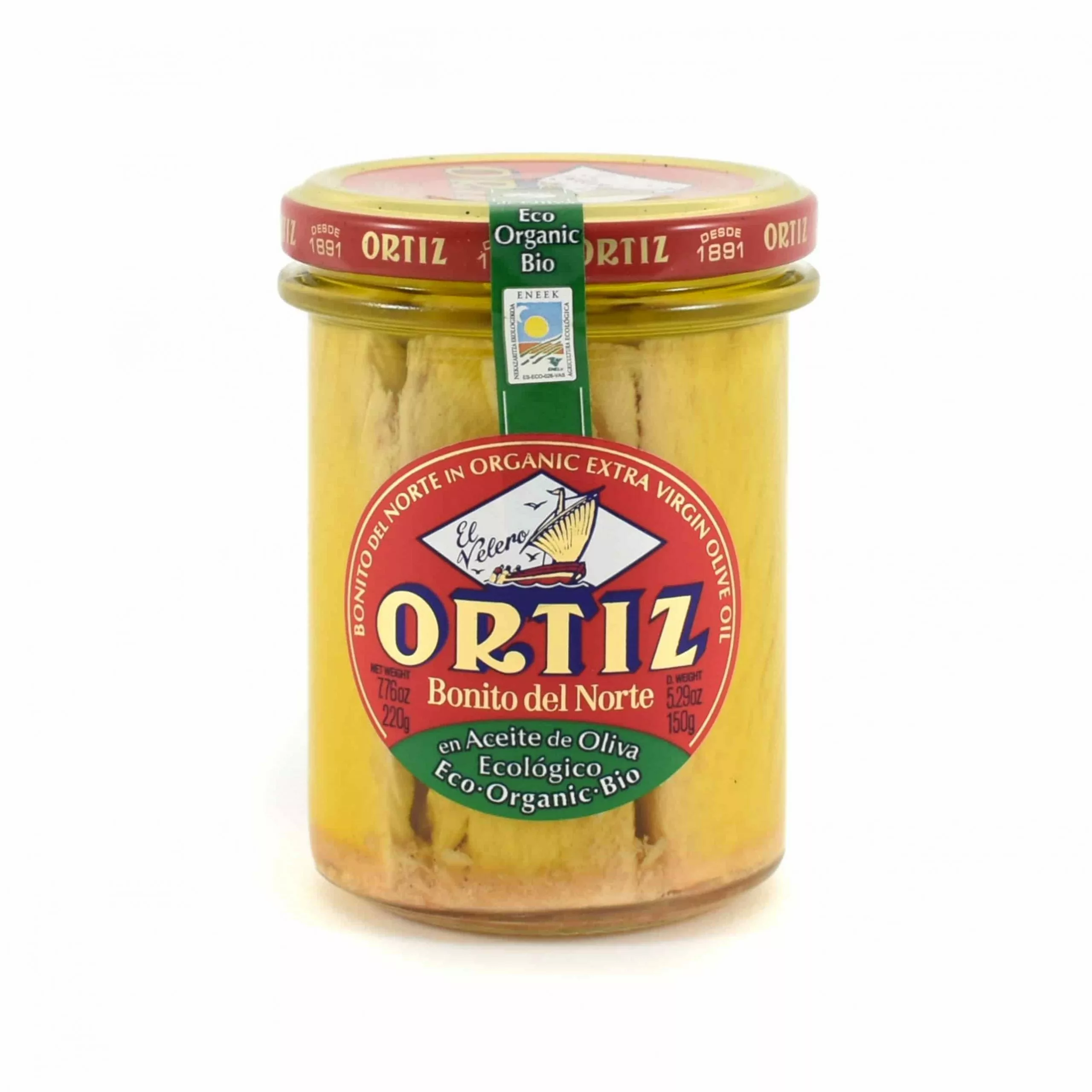 Ortiz Bonito In Organic Olive Oil 220g Ingredients 3 Ortiz Bonito In Organic Olive Oil 220g Ingredients