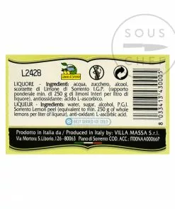 Villa Massa Limoncello 500ml