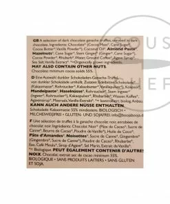 Booja Booja Award-Winning Truffle Selection 184g Ingredients 5 Booja Booja Award-Winning Truffle Selection 184g Ingredients