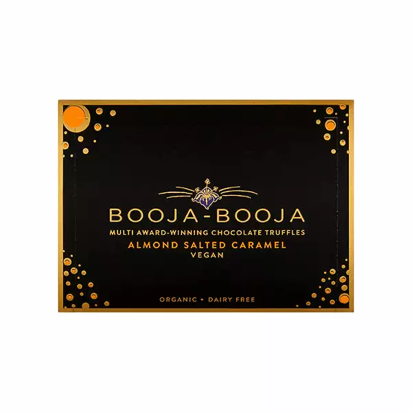 Booja Booja Almond Salted Caramel Truffles 92g Ingredients 3 Booja Booja Almond Salted Caramel Truffles 92g Ingredients