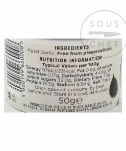 Balsajo Ingredients Black Garlic Cloves 50g 8 Balsajo Ingredients Black Garlic Cloves 50g