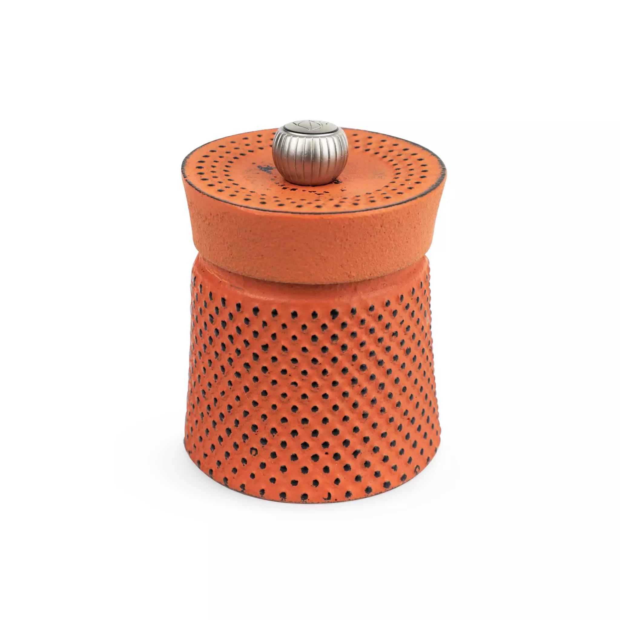 Peugeot Bali Fonte Cast Iron Pepper Mill Orange 8cm 3 Peugeot Bali Fonte Cast Iron Pepper Mill Orange 8cm