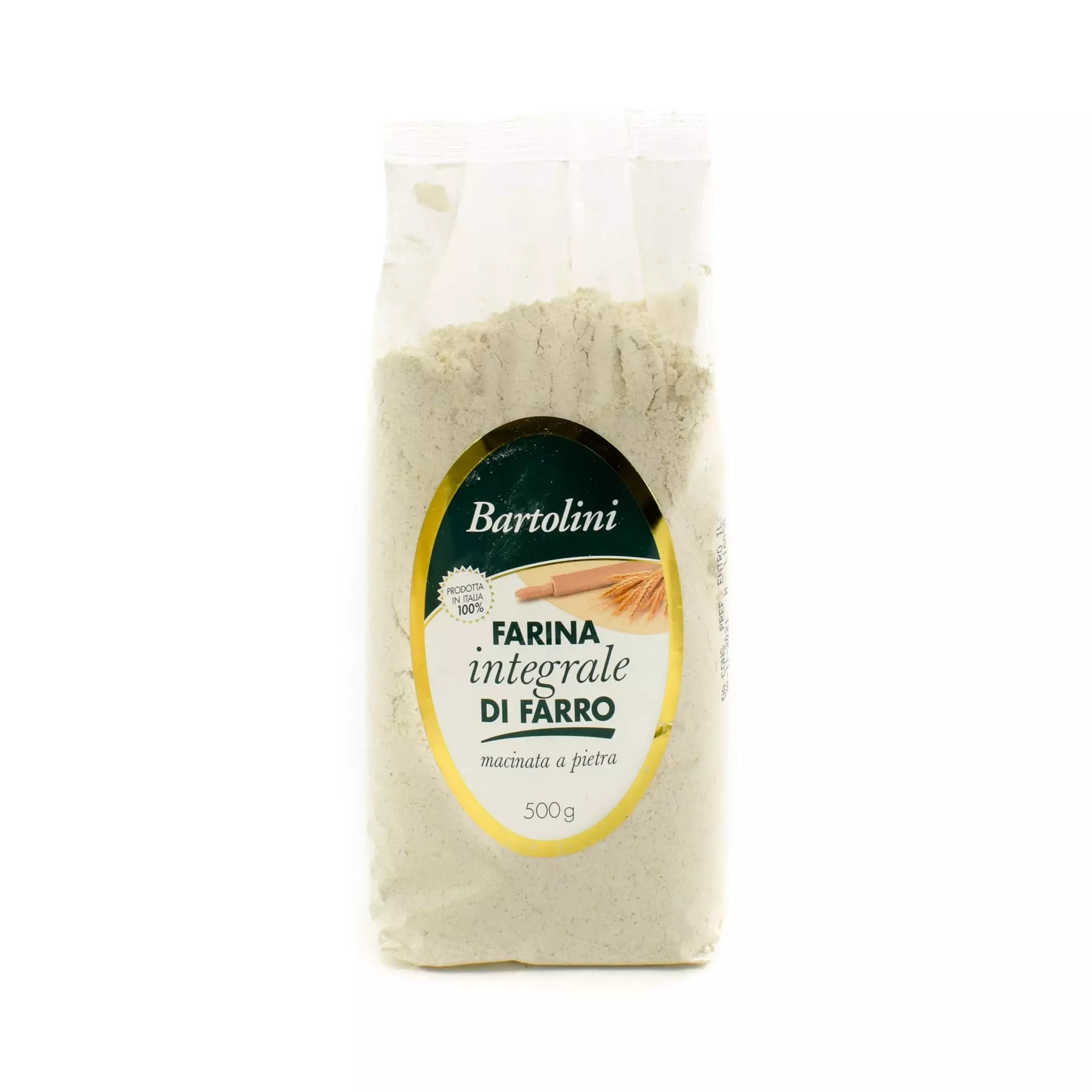Bartolini Spelt (Farro) Flour 500g Ingredients 3 Bartolini Spelt (Farro) Flour 500g Ingredients