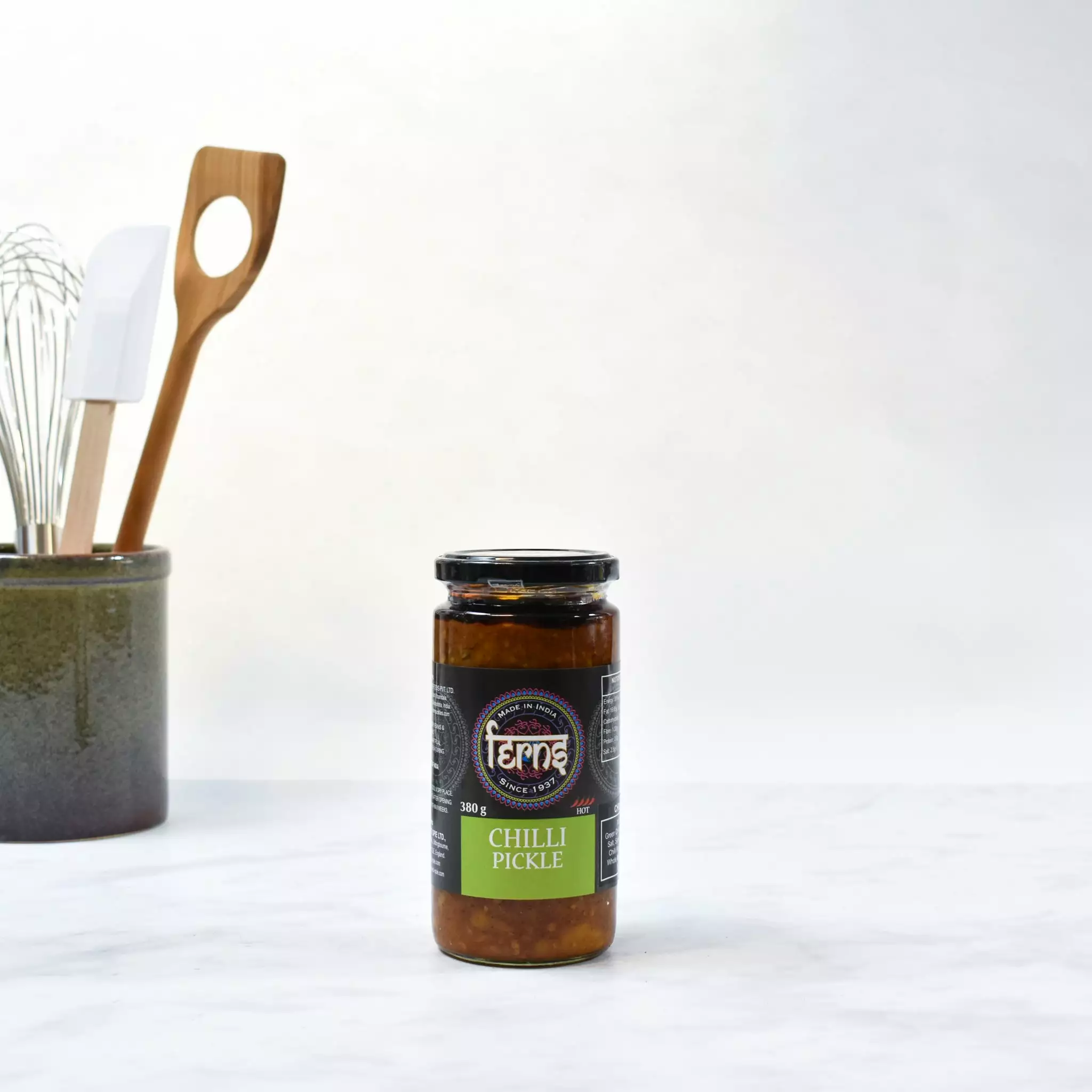 Ferns' Chilli Pickle 380g Ingredients 4 Ferns' Chilli Pickle 380g Ingredients