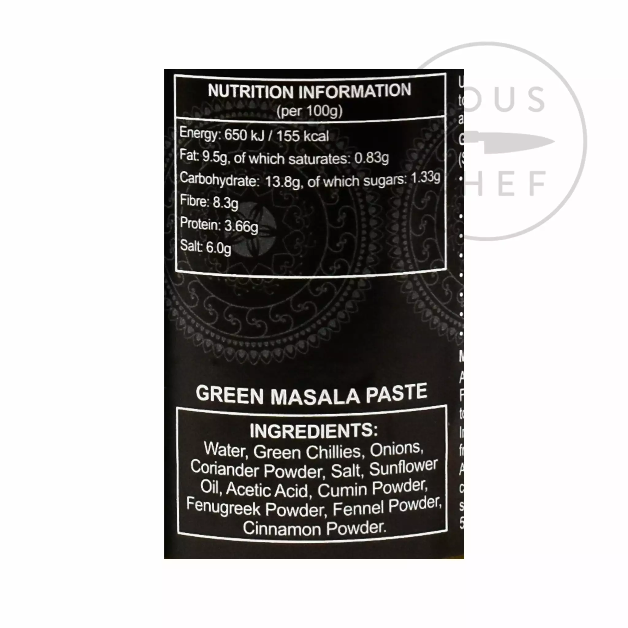 Ferns' Green Masala Paste 380g 5 Ferns' Green Masala Paste 380g