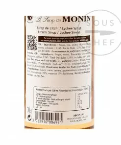 Monin Lychee Syrup 70cl 7 Monin Lychee Syrup 70cl