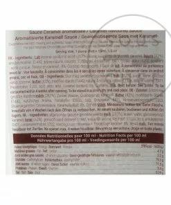 Monin Caramel Flavour Sauce 500ml