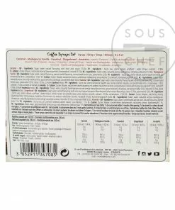 Monin Coffee Syrup Set 8 Monin Coffee Syrup Set