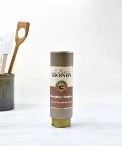 Ingredients Monin Chocolate Hazelnut Flavour Sauce 500ml