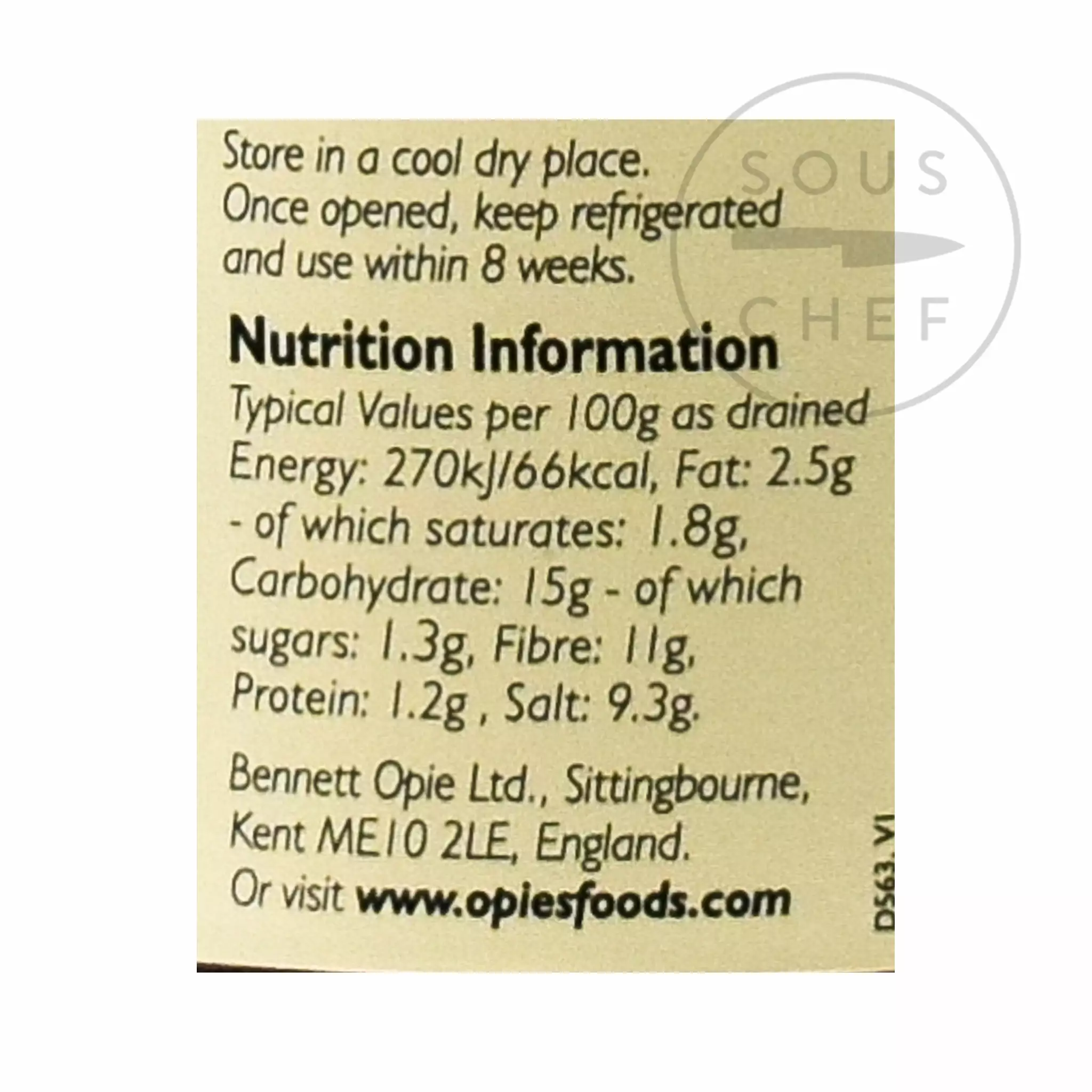 Opies Ingredients Pink Peppercorns With Malt Vinegar 105g 6 Opies Ingredients Pink Peppercorns With Malt Vinegar 105g