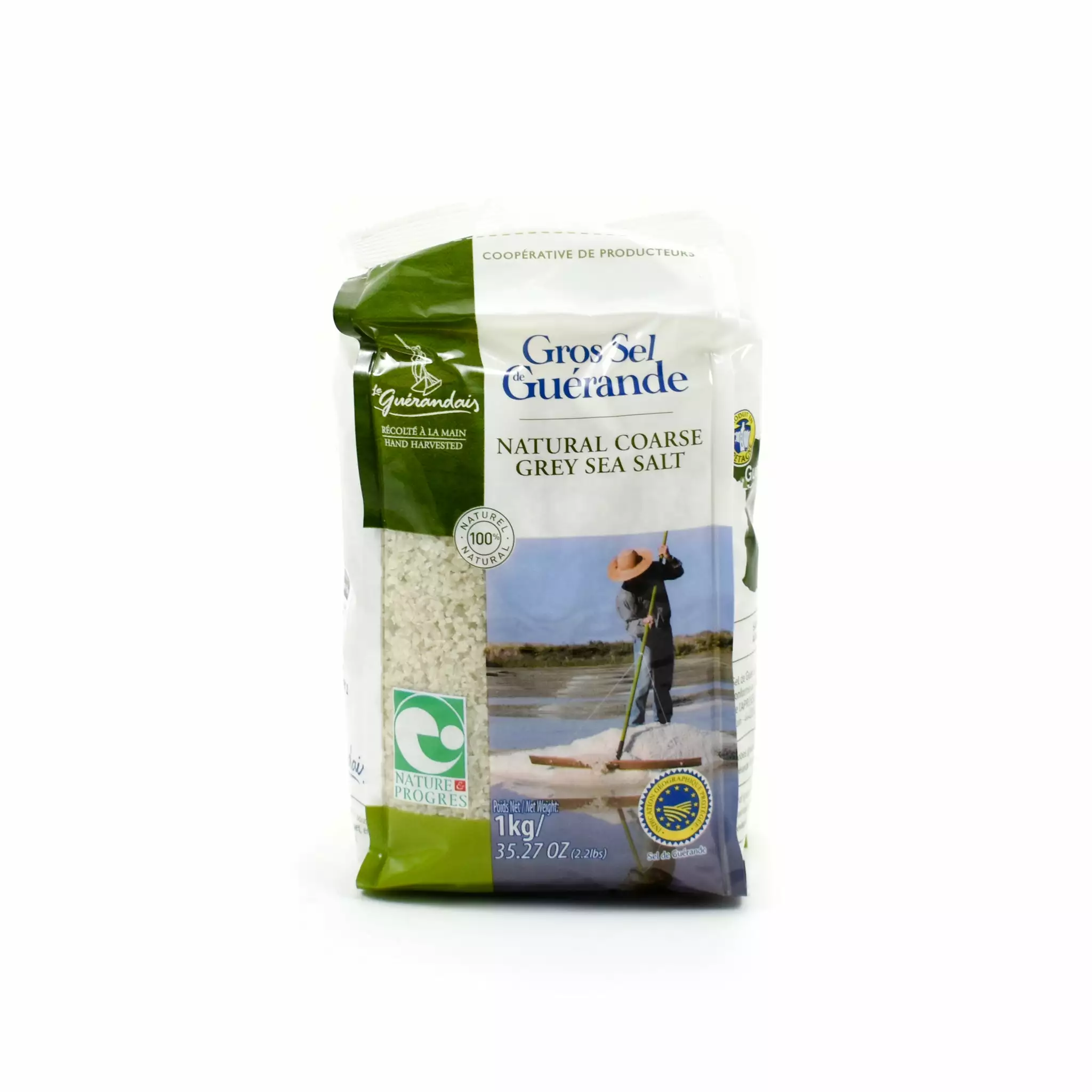 Le Guerandais Coarse Grey Sea Salt 1kg Ingredients 3 Le Guerandais Coarse Grey Sea Salt 1kg Ingredients