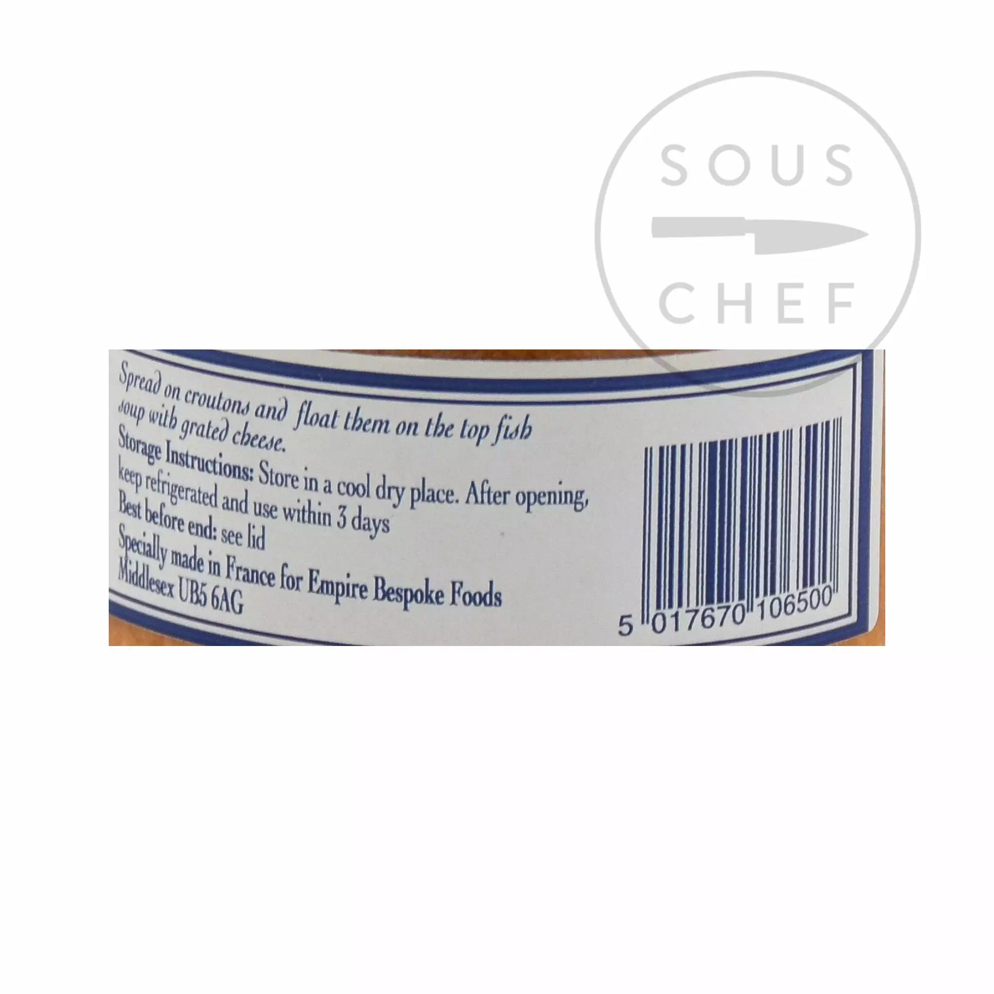 Marine Gourmet Rouille 90g 4 Marine Gourmet Rouille 90g