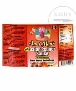 Aunt May's Bajan Pepper Sauce 340g