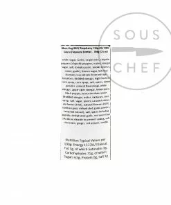 Blues Hog Raspberry Chipotle BBQ Sauce 708g Ingredients